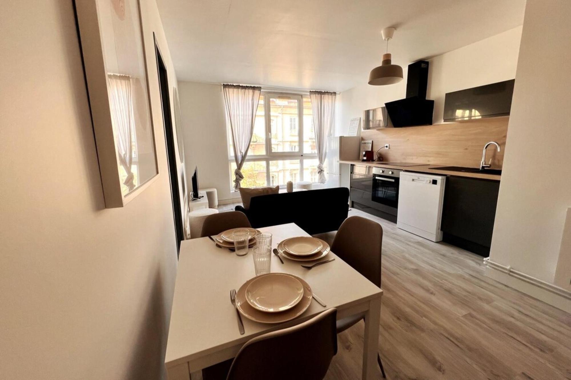 Nancy Centre Gare Appartement Renove 3 Chambres 외부 사진